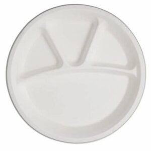 12 Inch Bagasse Plate - Bracket