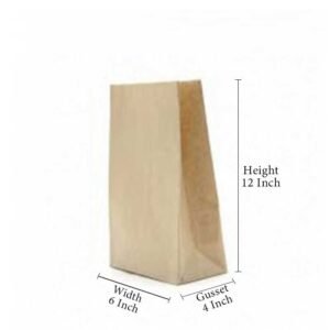 6 X 12 Inch Box Paper Bag - Brown (1)