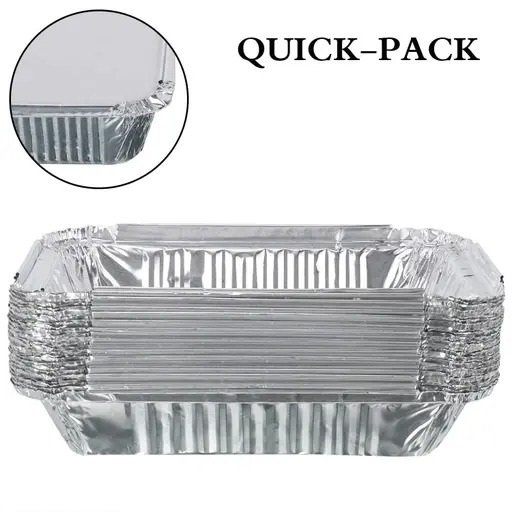 750 ML Aluminium Silver Foil Container