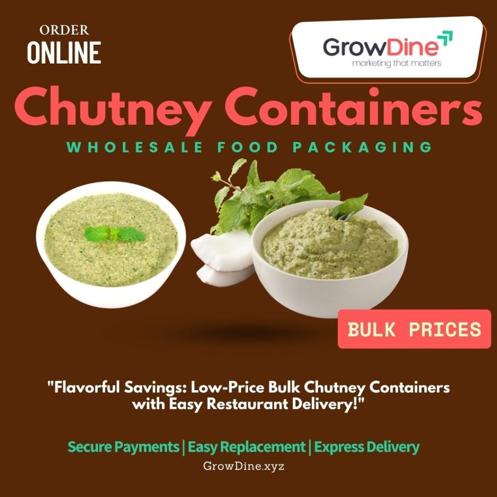 Chutney Containers