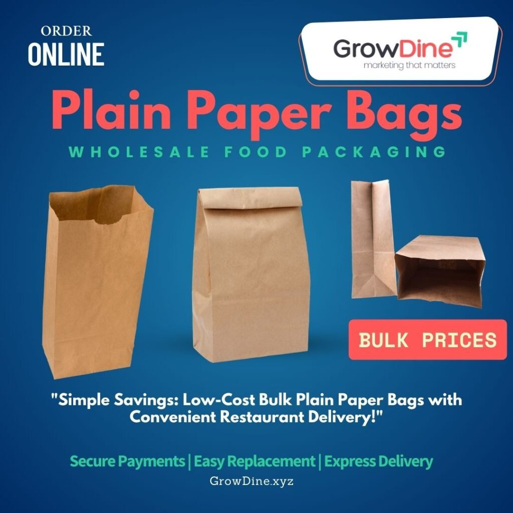 Plain Paper Bags
